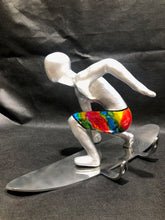Ancizar Marin Kneeling Surfer - Silver