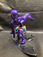 Ancizar Marin Kneeling Surfer - Purple