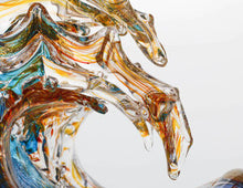 David Wight Glass Wave - Tsunami Sunset
