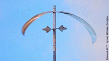 Lyman Whitaker Elements "Air" Wind Sculpture