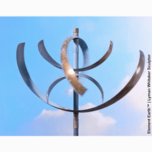 Lyman Whitaker Elements "Earth" Wind Sculpture