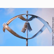 Lyman Whitaker Elements "Water" Wind Sculpture