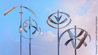 Lyman Whitaker Elements "Air" Wind Sculpture