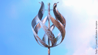Lyman Whitaker "Tulip" Wind Sculpture