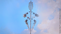 Lyman Whitaker "Twister Star" Wind Sculpture