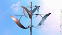 Lyman Whitaker "Windflower" Wind Sculpture