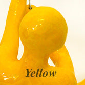 Ancizar Marin Squatting Surfer -  Yellow