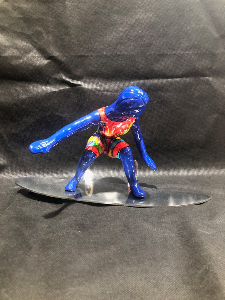 Ancizar Marin Female Surfer - Blue