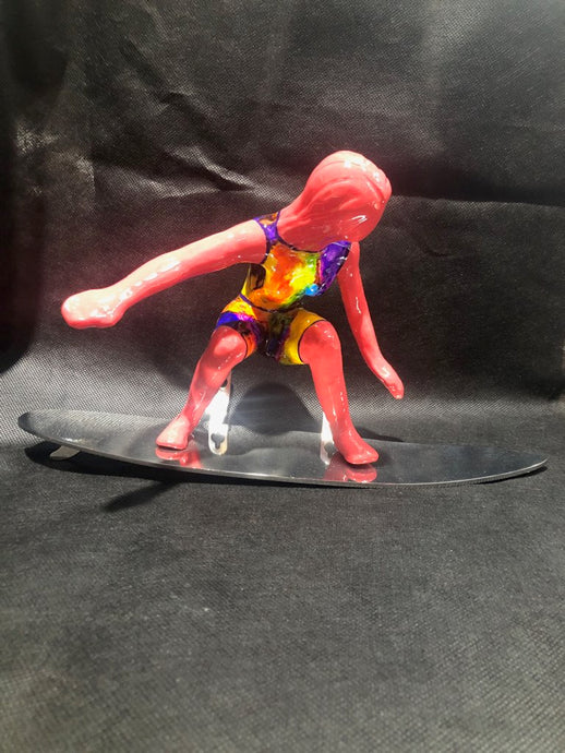 Ancizar Marin Female Surfer - Coral
