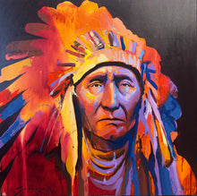 Jeremy Salazar "Chief Joseph" Original Painting