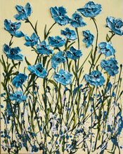 Gloria Lee "Blue Velvet" Original Painting