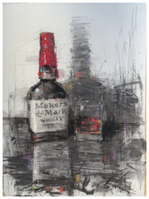 Michael Flohr "In Good Spirits" Original Charcoal