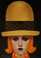 June Valentine Ruppe "Orange Flip" Original