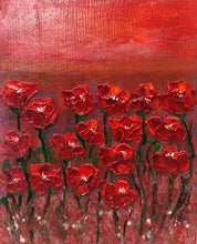 Gloria Lee "Red Hot" Original Painting
