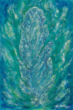 Ruben Chato "Spirit Feather" Original Painting