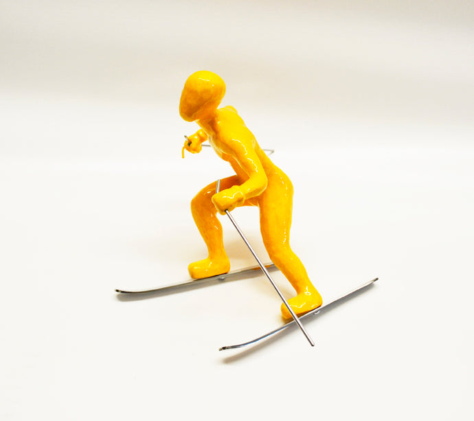 Ancizar Marin Skier (Yellow)