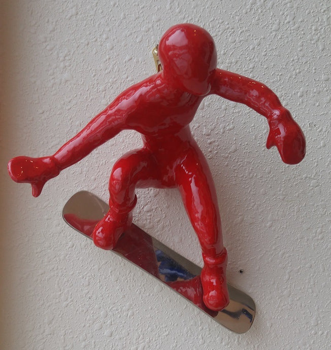 Ancizar Marin Snowboarder (Red)