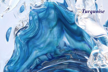 David Wight Glass Wave - Tsunami Turquoise